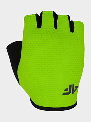 H4L22-RRU001 CANARY GREEN Cyklistické rukavice