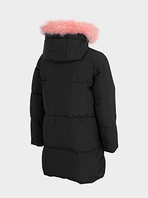 HJZ22-JKUDP004 DEEP BLACK Dětská zimní bunda