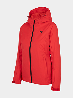 H4Z22-KUDN001 RED Dámská lyžařská bunda