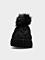 H4Z22-CAD010 DEEP BLACK Dámská zimní čepice